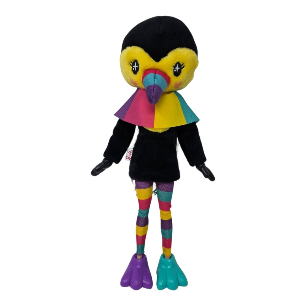 Barbie Cutie Reveal Jungle Series Fashion Doll with Toucan Plush Costume